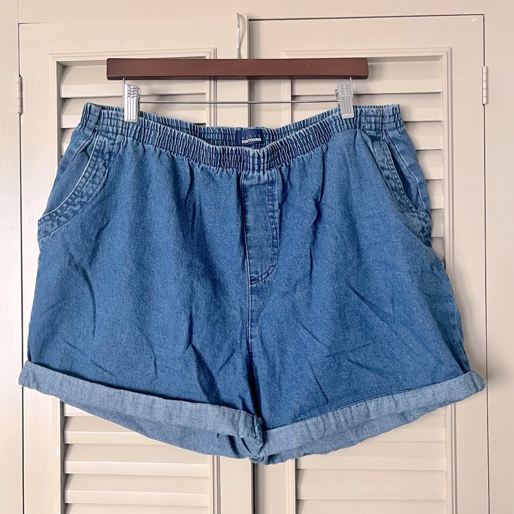 vintage 90s denim shorts
